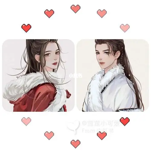 情侣头像┃长歌行歌隼情侣头像皓嫣情头