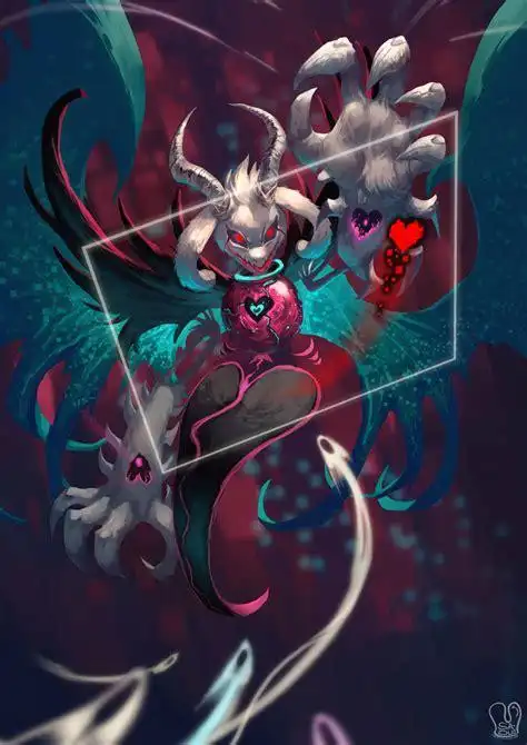 传说之下小羊萌图(3)_伊卟图库