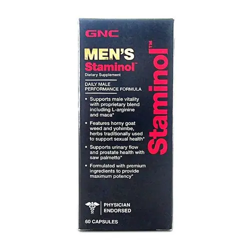 美国直邮 gnc男性持久力公式 保护前列腺 增强男性机能 60粒