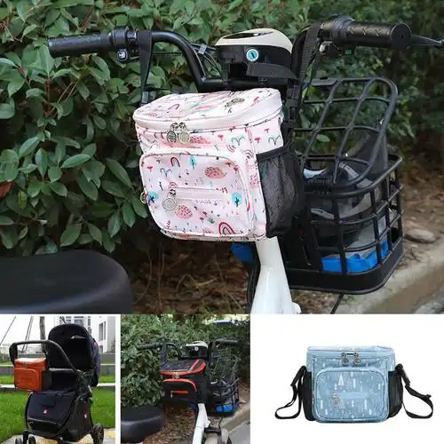 自行车包电动车前置挂物包收纳袋电瓶车防水手机包前挂包储物兜
