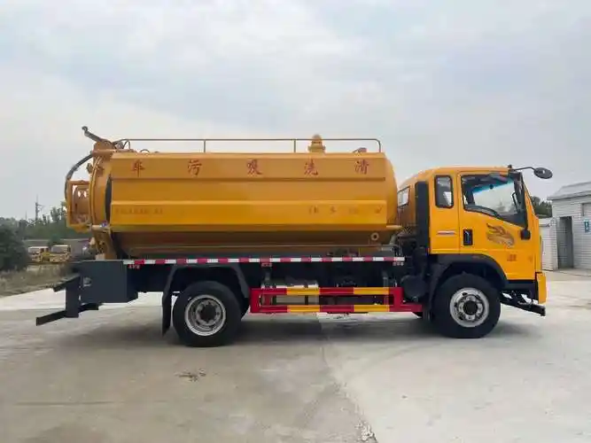 重汽豪曼14方清洗吸污车厂家直销-吸污车-专汽家园