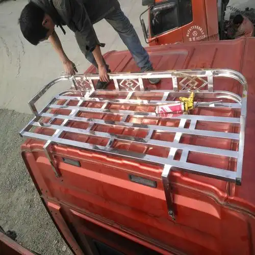 jh6货车不锈钢顶棚架子篷布架顶架车顶行李架顶框顶车顶架