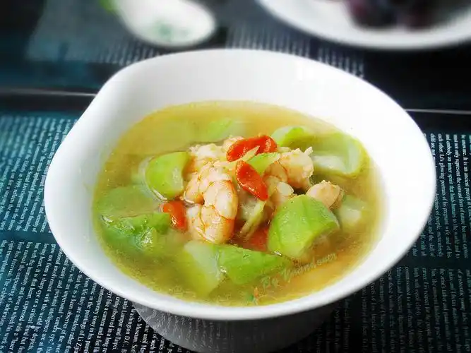 丝瓜虾仁的做法