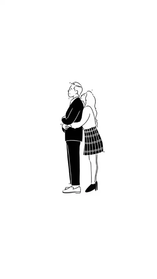 黑白简约风格高清手机壁纸