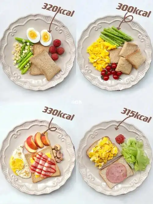 一周减脂餐食谱|简单易学早餐搭配