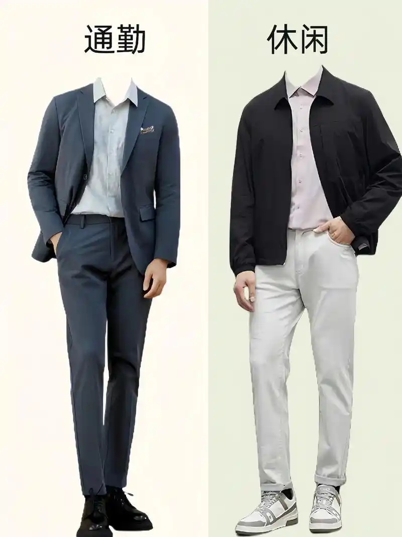 30岁成熟男士春季职场通勤穿搭