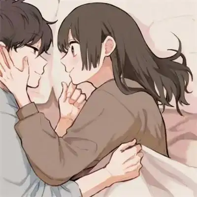 情侣头像一对动漫甜甜的一人一半