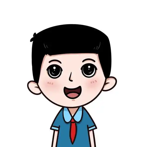 海珠区学科组动漫人物ppt专用《学生》|动漫|单幅漫画|女孩球球 - 原