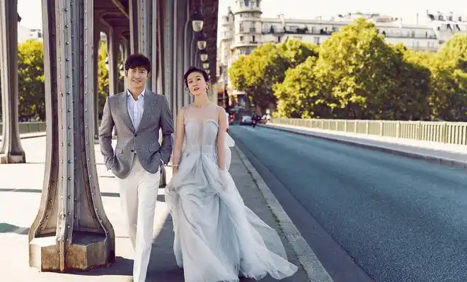 王阳高斯甜蜜婚照首曝光两人双宿双飞画面唯美浪漫