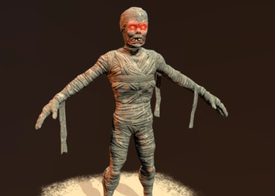 次时代 pbr 木乃伊 僵尸 金字塔 恐怖