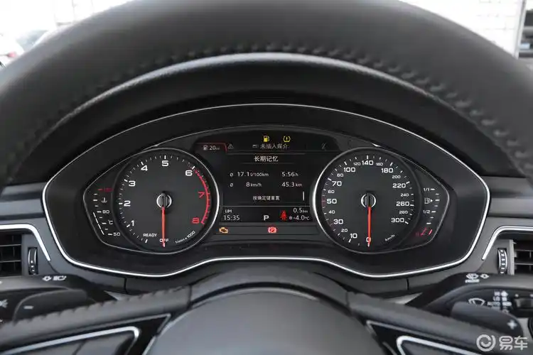 【奥迪a4l2018款30周年版 30 tfsi 进取版仪表盘汽车图片-汽车图片