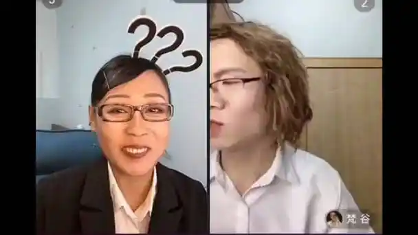 这英cos那英#倘若我拿出这英和梵谷老师的连线你该如何应对这俩位