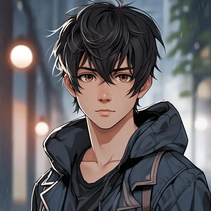 90 高冷二次元男生头像 98