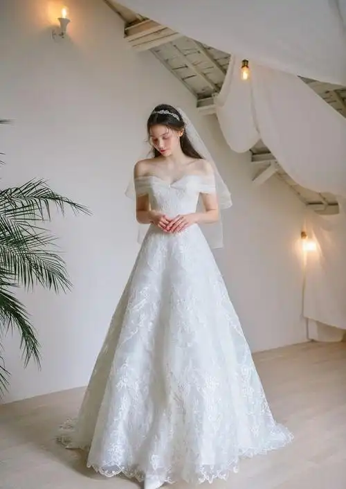 韩国婚纱欣赏图片大全,韩系高定婚纱礼服高清大图