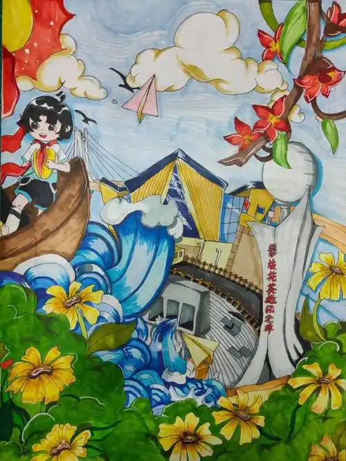 美育润童心!攀枝花市第十六届中小学生艺术展演——初中组一等奖作品