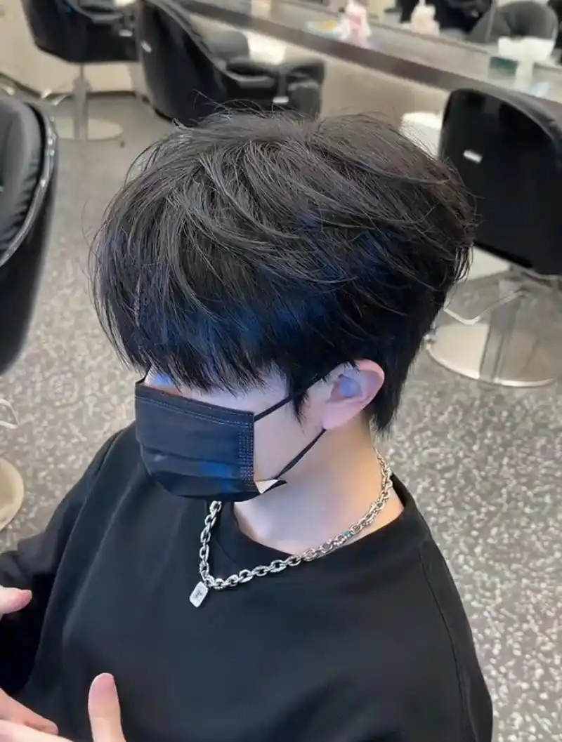 碎盖 氛围感满满的微分碎盖真的太帅了 裁剪方法 9693头顶长度 8