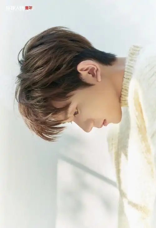 简介:王源米色毛衣清爽写真图片,分享一组王源图片给大家,图中的明星