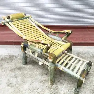 竹椅子竹躺椅阳台沙发老人躺椅靠背椅午睡床椅藤椅逍遥椅懒人沙发