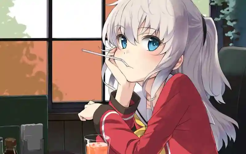 charlotte夏洛特 友利奈绪动漫电脑壁纸,萌娘资源站