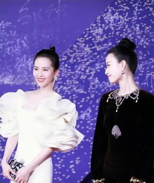 刘诗诗倪妮同穿高定裙走红毯,终于见识到女性体态美的最高境界