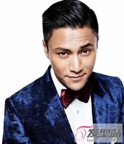 男士背头发型成熟稳重商务范