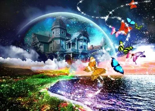 梦中世界.蝴蝶身影