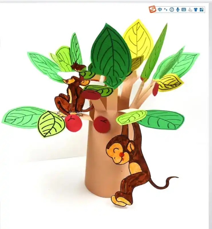 36岁绘本手工再见小树林2