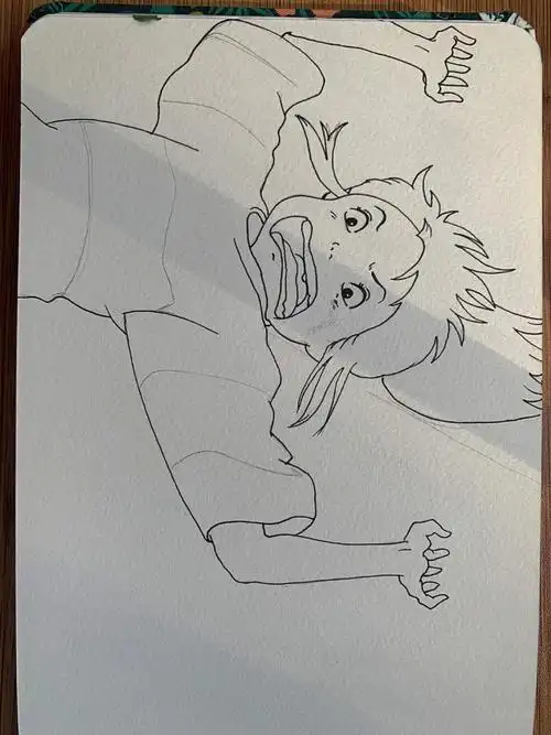 自学画画第二个365天第93天全细节过程图