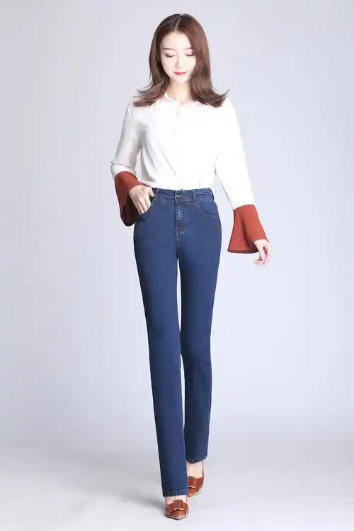 绒浅蓝,加绒深蓝上市年份/季节2021年春季流行元素水洗厚薄加厚风格韩