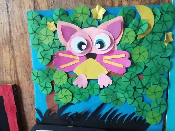 中心幼儿园—教师粘贴画