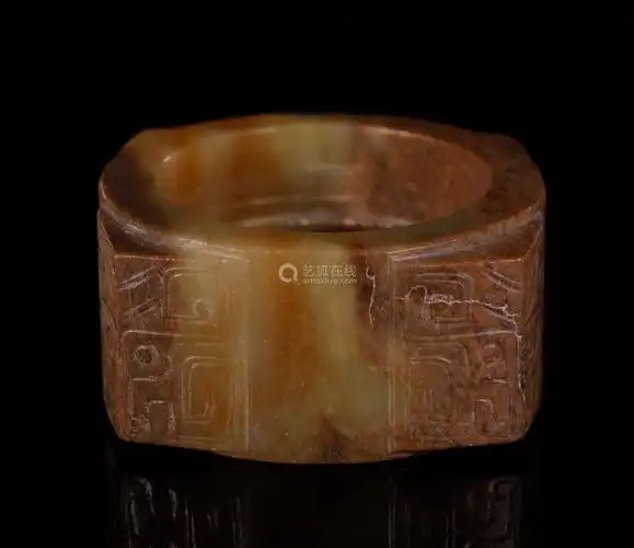 lot.203 商代 玉琮