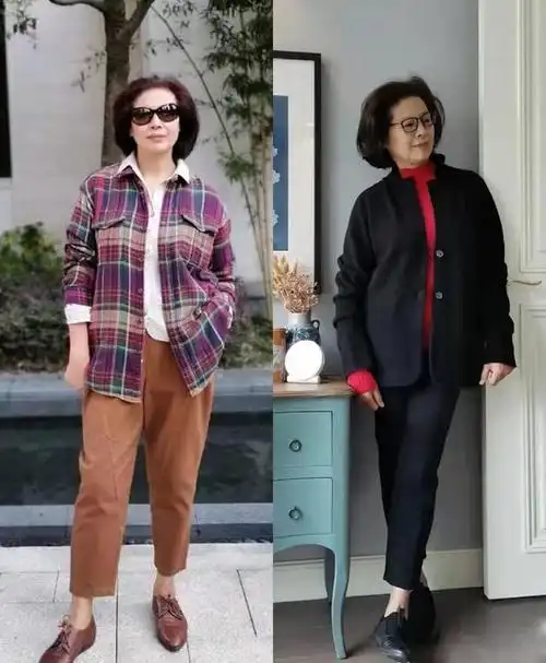 这才是55岁女人该有的高级感穿搭:不装嫩不做作,优雅老去就很美