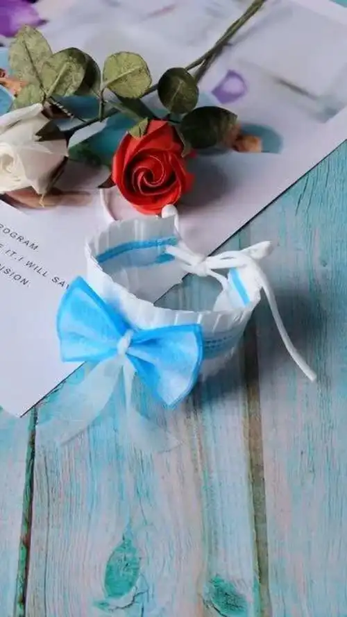 用口罩做的闺蜜手环太好看了,你学会了吗