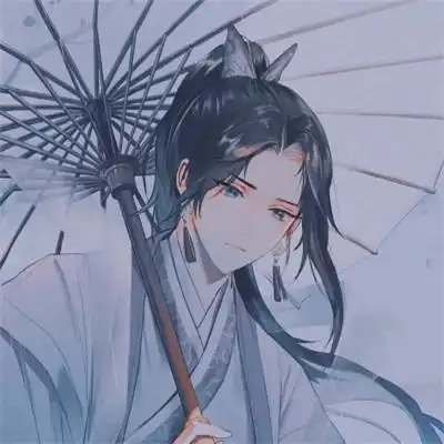 超仙手绘古风动漫男头图片_男生动漫头像_头像屋