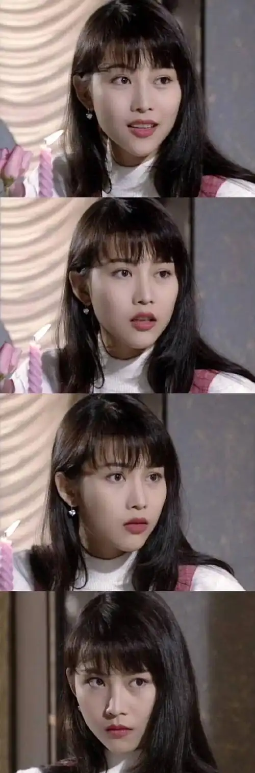 蔡少芬曾为逃避洗碗参加选美#  蔡少芬年轻时候的颜也太好磕了,感谢