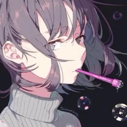 动漫头像 女头 短发