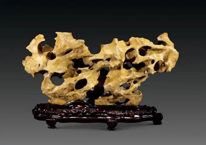 【清 黄太湖石山子摆件】拍卖品_图片_价格_鉴赏_摆件_雅昌艺术品拍卖