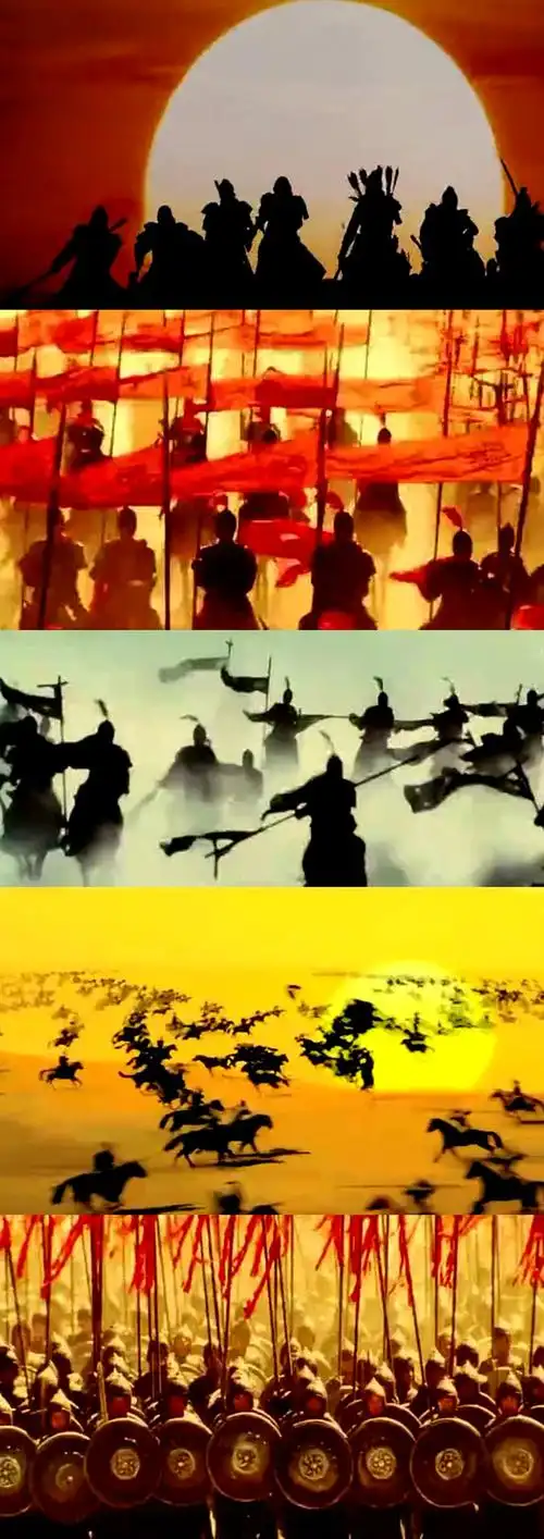 【无】震撼古代战争场景混剪镜头_图片编号:wli12410975_动态视频素材