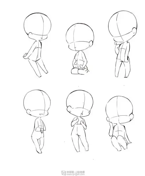 《日系厚涂之q版头像的概括与比例》by rh-18-090 艳滟