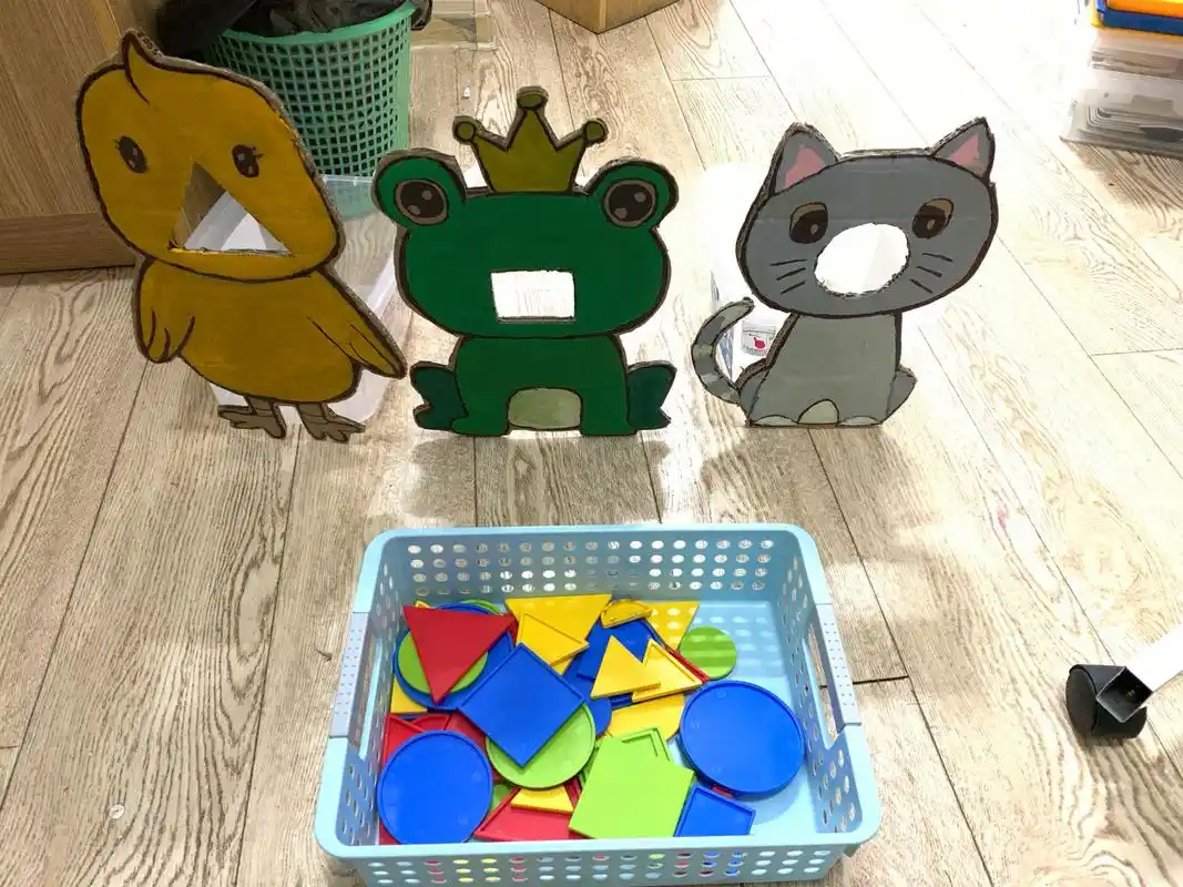 适合小班数学区的自制玩教具 喂小动物吃东西,好玩又有趣做工简单