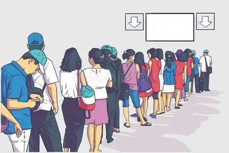 机场出行背影图片