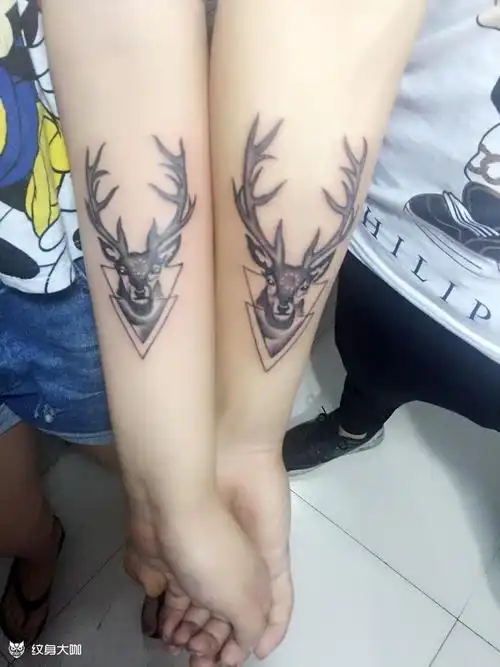 情侣纹身一生挚爱