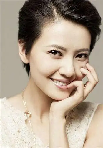 图片高圆圆内扣发型图片分享女神经典造型