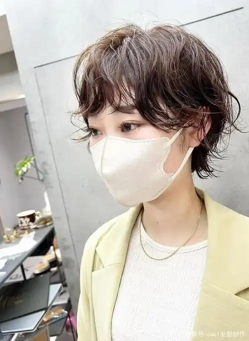 日系短发纹理烫 给你要的时髦感!