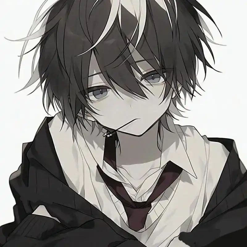 高冷动漫男头 高冷男头