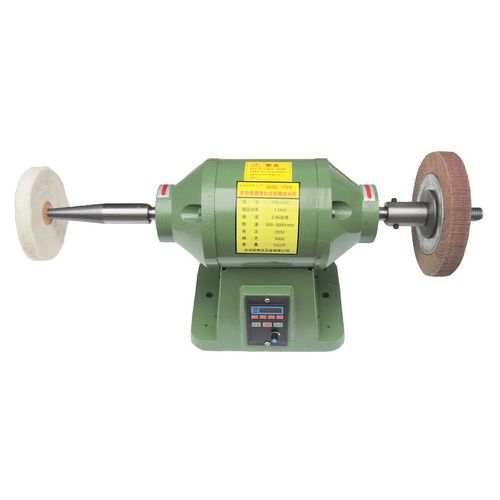 千惠侬无极变速台式抛光机布轮抛光打磨机多功能皮具木头金属调速