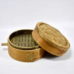 蒸大小包子a7sffcmxdf家用蒸笼 竹蒸笼 小笼包加深 竹制蒸笼 竹笼屉