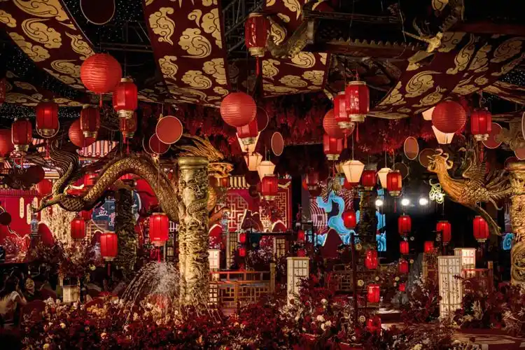 中式婚礼细节布置图