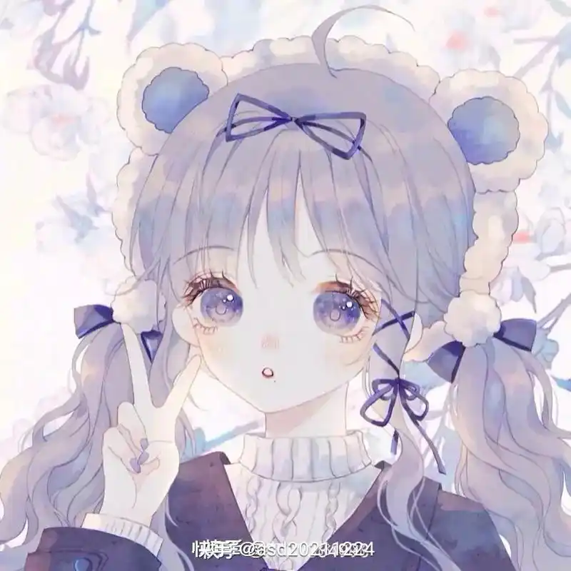 好看软萌的可爱闺蜜头像