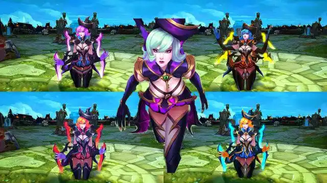 魅惑女巫 伊莉丝 死亡3d视角全炫彩一览